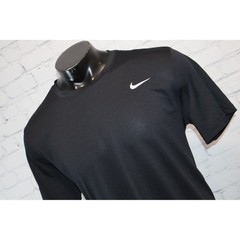 Nike Dri-FIT Gym Shirt Mens XL Black Workout Swoosh Performance Tee Polyester