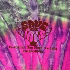 Save The Whales Mens Large Tie Dye Ocean Mother Earth Y2K Cotton Casual Retro