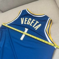 Dragon Ball Z Saiyans VEGETA Basketball Jersey XL