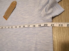TRO By Tahoe River Shirt Men’s Size Medium Stretch Blue White Striped Pullover