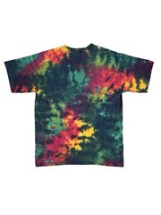 Vintage Bob Marley Tie Dye Graphic Short Sleeved Zion Rootswear T-Shirt Size L