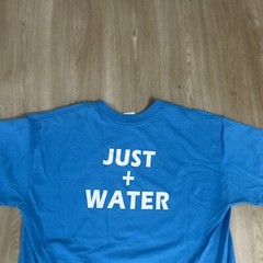 California Family Fitness Aquatic Professional Blue T-Shirt Mens Size L