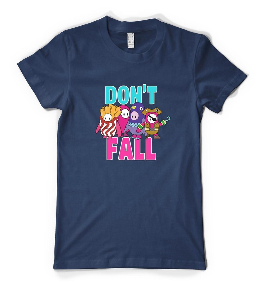 Don’t Fall Fallen Guys Gaming Personalised Unisex Adult T Shirt
