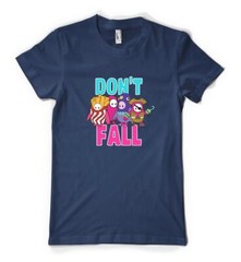 Don’t Fall Fallen Guys Gaming Personalised Unisex Adult T Shirt