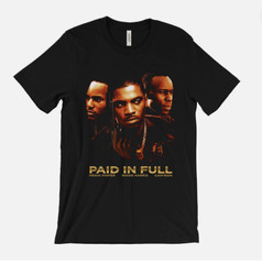 Paid In Full T Shirt – movie film Classic 1980s New York Hip Hop, Ace Boogie