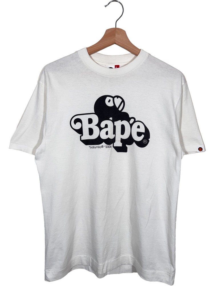 Vintage 2006 Baby Milo “BAPE” Graphic Tee White men’s size JPN Medium