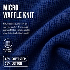 Men’s 5-Pack Micro Waffle Knit Heavyweight Sleeveless Tank Top New (Sizes-S-3XL)