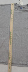 Russell Athletic Men’s T-Shirt Size L Gray Short Sleeve Pocket Crew Neck NEW