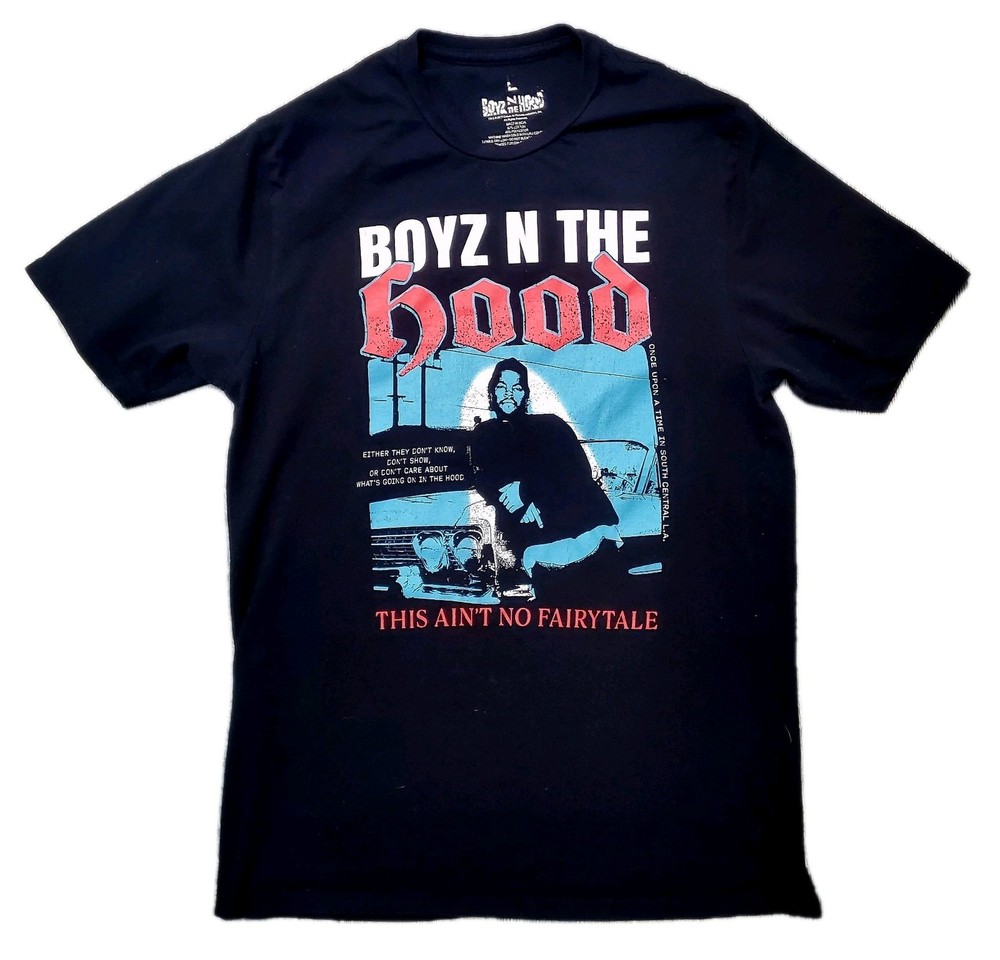 Boyz ‘N’ The Hood Ice Cube/Doughboy T-Shirt ~ Black ~ Adult Large