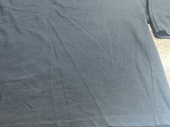 Umen Studio T Shirt Vintage 90s Mock Neck Cotton Mens Large Black 3/4 Sleeve