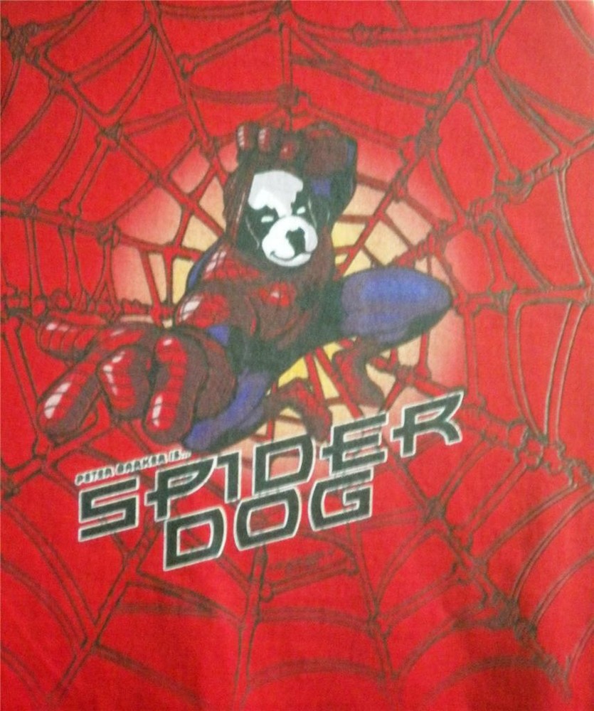 Peter Barker Spider Dog Big Dogs Tee Shirt XLarge 2X 100% Cotton Deep Red New