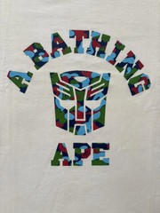 Bape 2013 X Transformers Singapore Store Camo Autobot Logo Tee SZ/ M