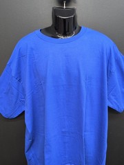 Hanes Beefy T Heavyweight Cotton Short Sleeve Men T Shirt 2 Pack 2XLT Deep Royal