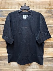 adidas Originals Men’s Rib Detail Tee HB8044 – M, Black, Q2(C885T)