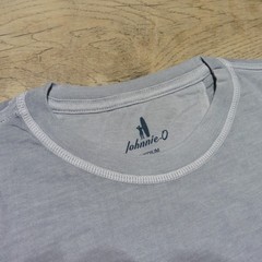 JOHNNIE O Mens M MEDIUM BRENNAN 2.0 T SHIRT STEEL GREY LONG SLEEVE GOLF