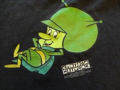 Vintage 1996 The Flintstones Stanley Desantis Shirt Great Gazoo Men Large Flaw