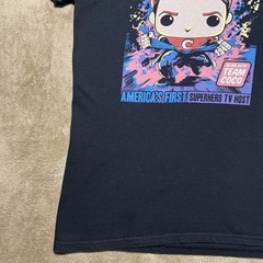 Funko Pop T Shirt Mens M Black 2018 Incredible Conan Superhero TV Host Graphic