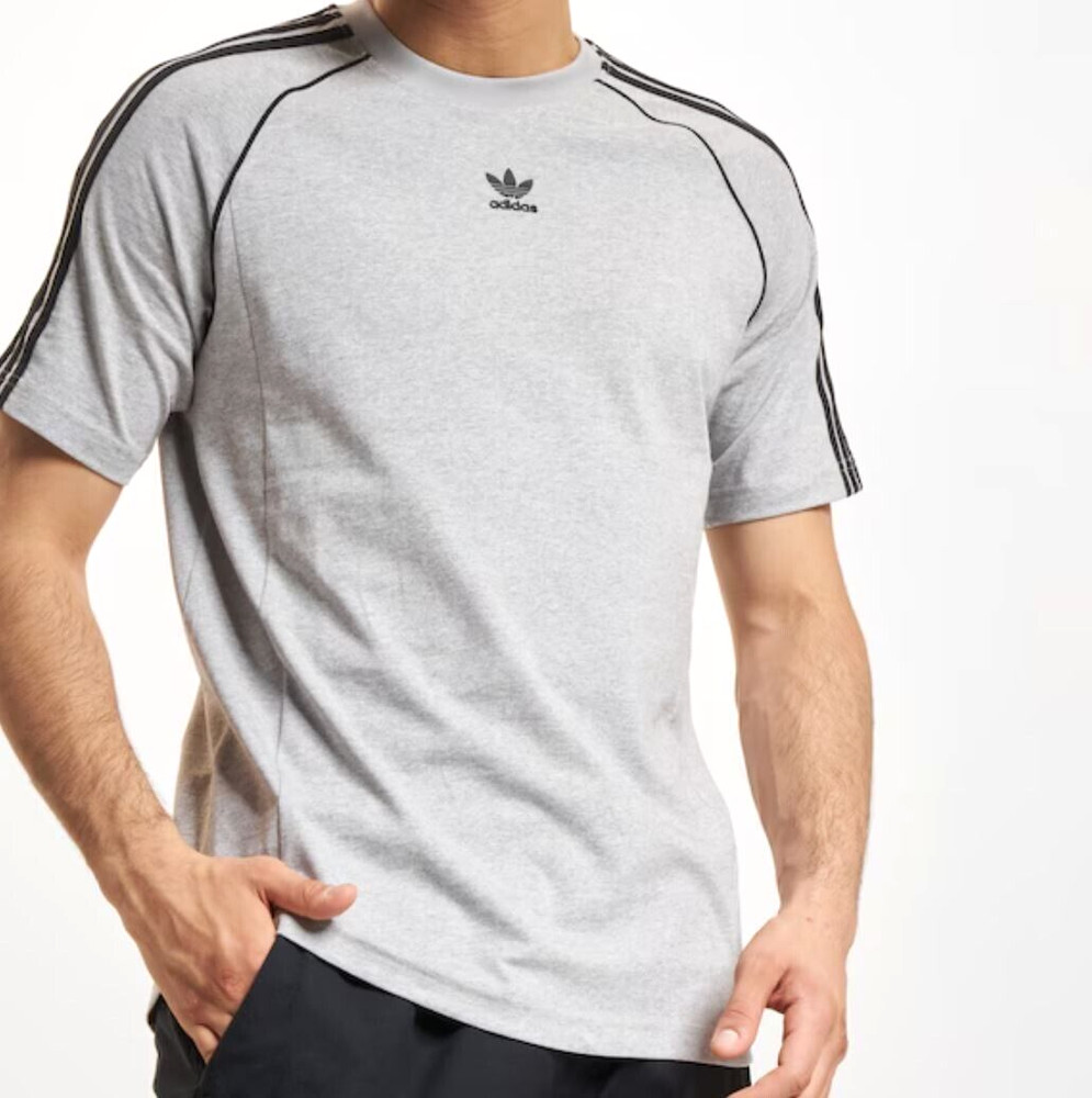 NEW MENS ADIDAS ORIGINALS SUPERSTAR 3 STRIPES TREFOIL SHIRT ~SIZE LARGE IR9455