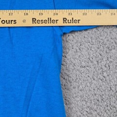 JAWS Shirt Mens Large Blue Orange Casual Movie Film Shark Poster Swimmer NWT