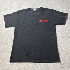 Y2K Matco Flames Logo Distressed Graphic Work Wear Short Sleeve T Shirt Size Med