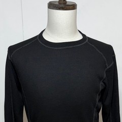 Carhartt Shirt Mens Medium Black Force Base Layer Waffle Thermal Long Sleeve