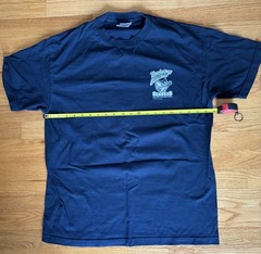 7.62 Design Men’s Navy Blue Seabee Graphic Crew Neck T-Shirt Large