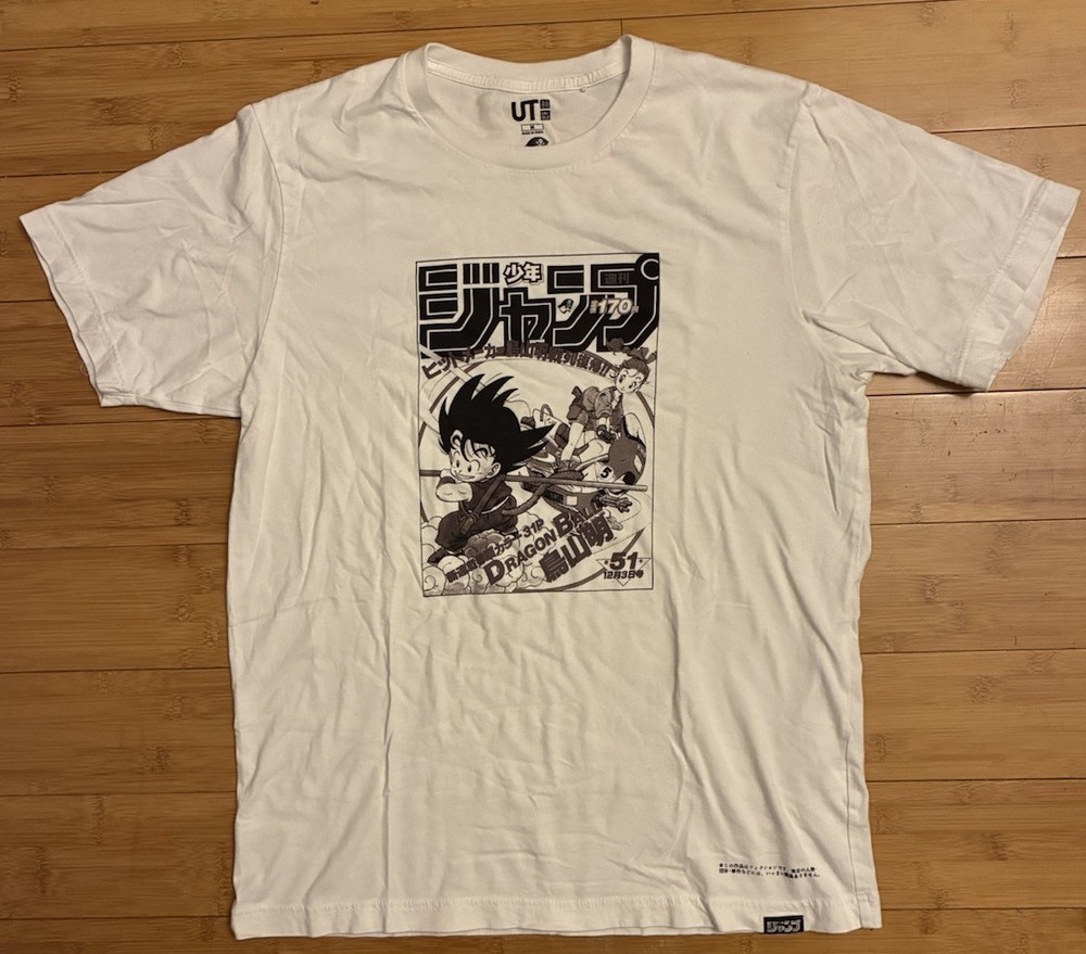 Uniqlo UT x Dragon Ball 50th Anniversary T Shirt Size Men’s Medium