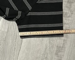 Goodfellow & Co Mens Standard Fit Short Sleeve T-Shirt, Charcoal Stripe Size XL