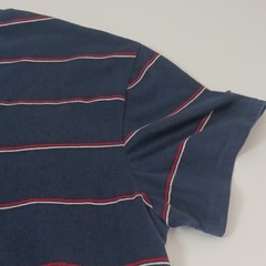 Goodfellow & Co Men’s Blue/Red/White Striped Short Sleeve Crew Neck Tee 2XL