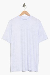 TRAVISMATHEW WHITE ALONG THE WAY CREW T- SHIRT