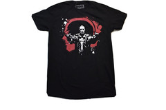 Marvel Comics Mens The Punisher Daredevil Splatter Image Black Shirt NWT S-2XL