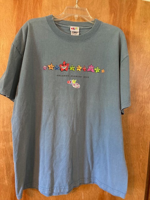 Vintage ebay Live T-Shirt – 2003 Orlando – XL – Blue