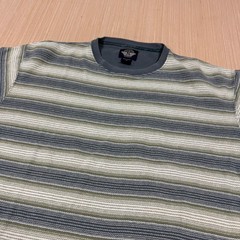Vintage 90s Dockers Levis Striped Shirt Medium Skater Oversized men’s Grunge
