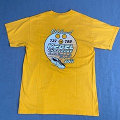 Gildan Mens size M Heavy Cotton Preshrunk T Shirt short Sleeve Crew Neck Yellow