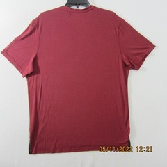 Champion Shirt Mens Large Maroon Short Sleeve Athletic Workout Outdoor Casual