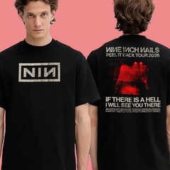 NIN Nine Inch Nails Peel It Back Tour 2026 2-Sided Shirt VK09559