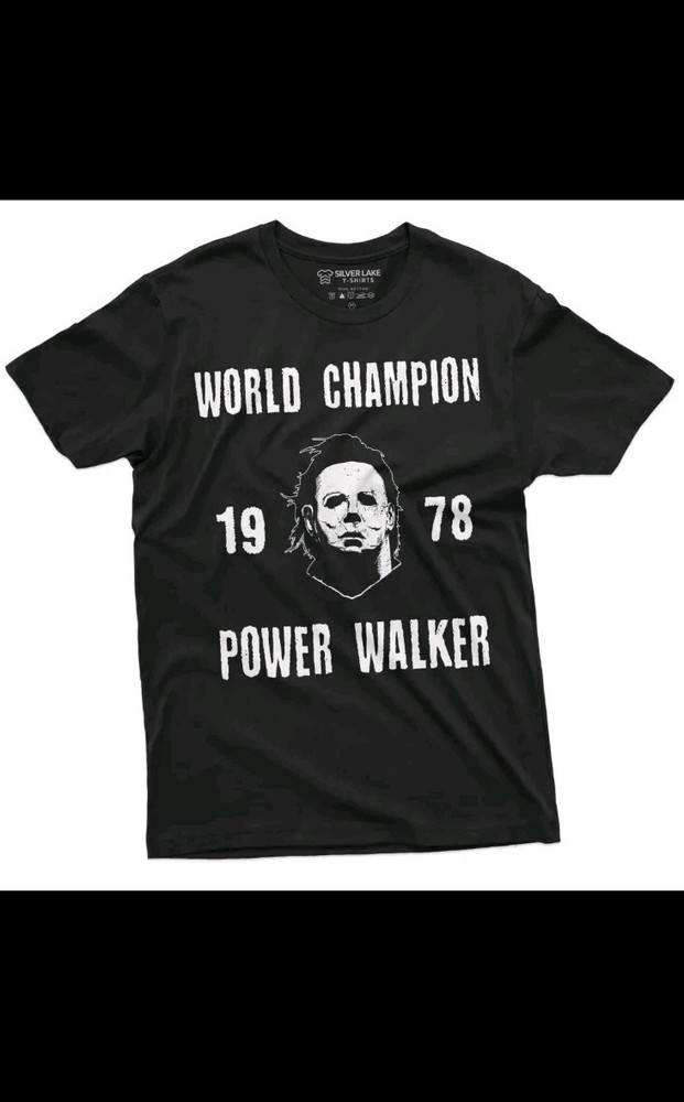 michael myers halloween t-shirt horror movie black shirt tee mens graphic New