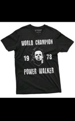 michael myers halloween t-shirt horror movie black shirt tee mens graphic New