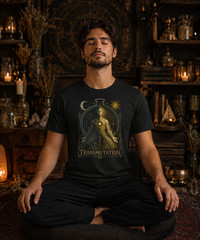 Alchemical Transmutation Shirt Hermetic Occult Esoteric Alchemy Art Tee XS-5XL