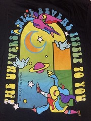 ALAB “Get lost In Space” The Universe Will Reveal T-shirt (Black) NEW Sz: Large