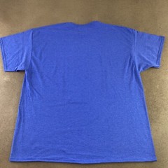 Gildan Men’s Size 2XL Blue DryBlend Short Sleeve T-Shirt New