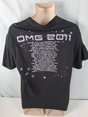 Usher OMG Tour 2011 Unisex Rare Concert Shirt Rap R&B Y2K Vintage Music