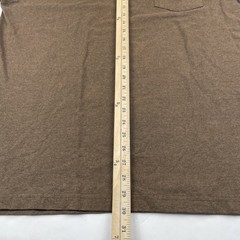 Dickies Pocket T-Shirt Men’s XL Short Sleeve Cotton Blend Crew Neck Brown Work