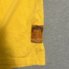 Platinum FUBU Fat Albert Junk Yard Gang Graphic T-Shirt Yellow Mens Size XL