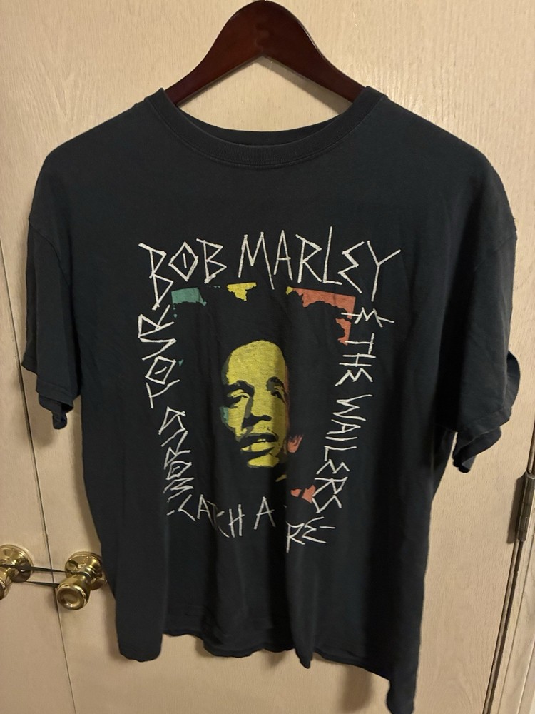 Zion Bob Marley World Tour T-Shirt Size XL Reggae Rock Jamaican