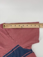 Faherty Sunwashed T-Shirt Sz M Striped Organic Cotton Beach Preppy Dadcore