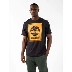 Timberland Square Stack Logo Crew Neck T-Shirt – Mens Medium