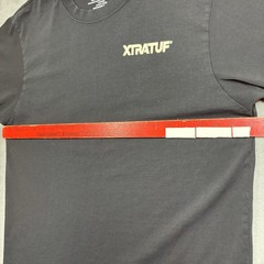 XTRATUF Marty Porthole T-Shirt Mens M Graphic Logo Black Cotton Crew Neck XAT000