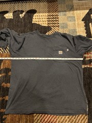 🟥🔥🟥 CARHARTT FR FLAME-RESISTANT FORCE LARGE T-SHIRT LONG SLEEVE POCKET CAT 2