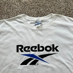 Vintage 90’s Reebok White XL USA Logo T-Shirt Classic